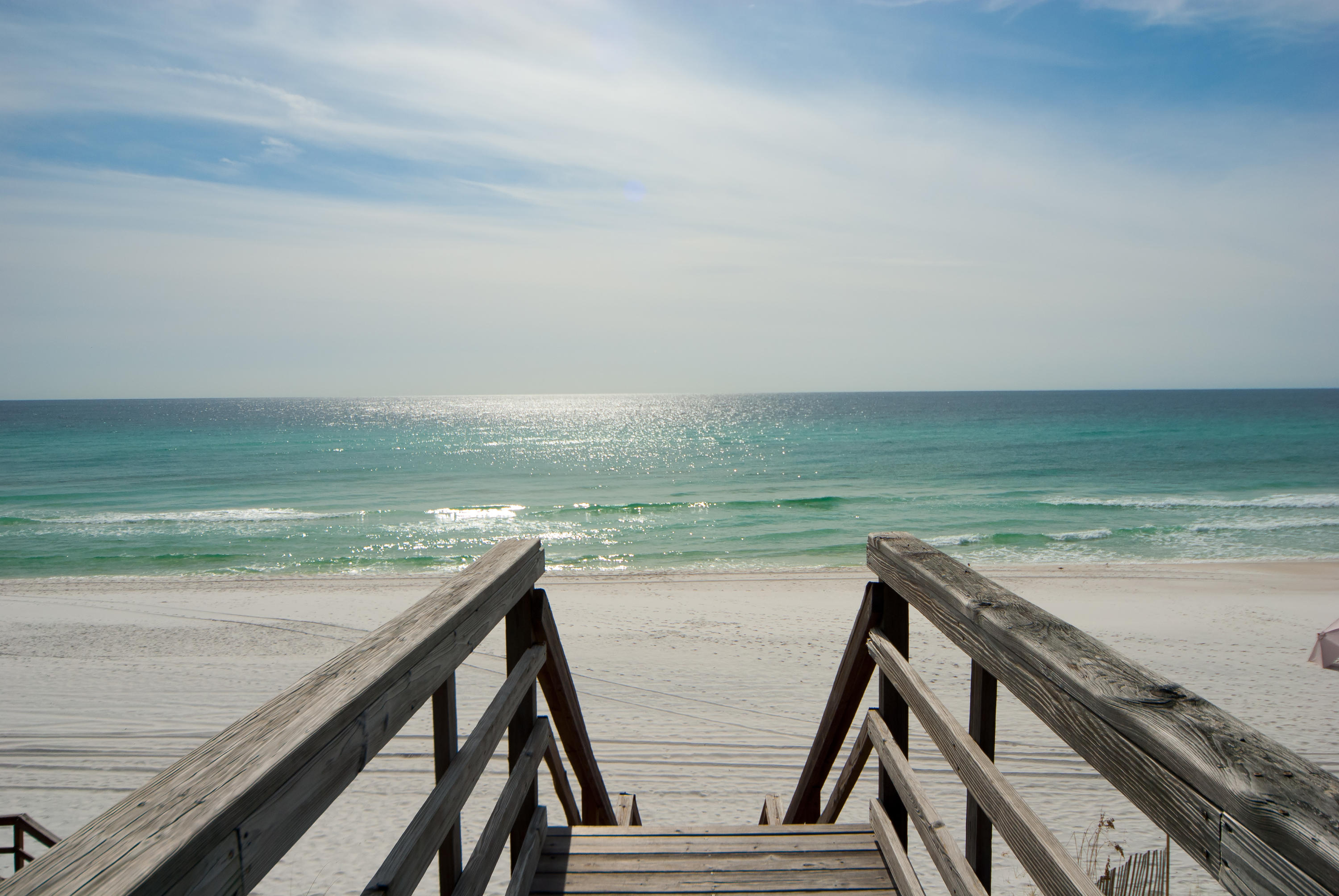 491 Old Beach Road Santa Rosa Beach, FL 32459 - Photo 25 of 36 a view of an ocean from a balcony