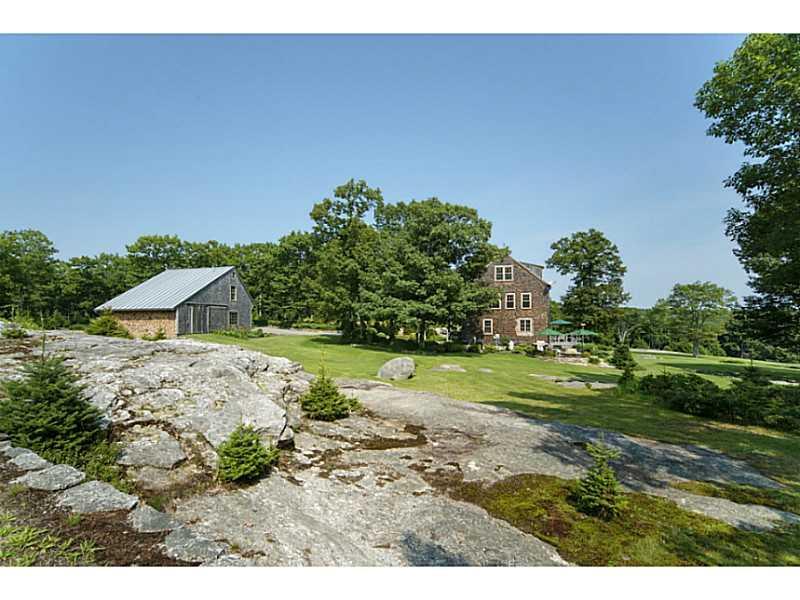 4 Collins Pattee Road Bath, ME 04530 - Photo 23 of 35 Exterior Front. Exposed ledge and...