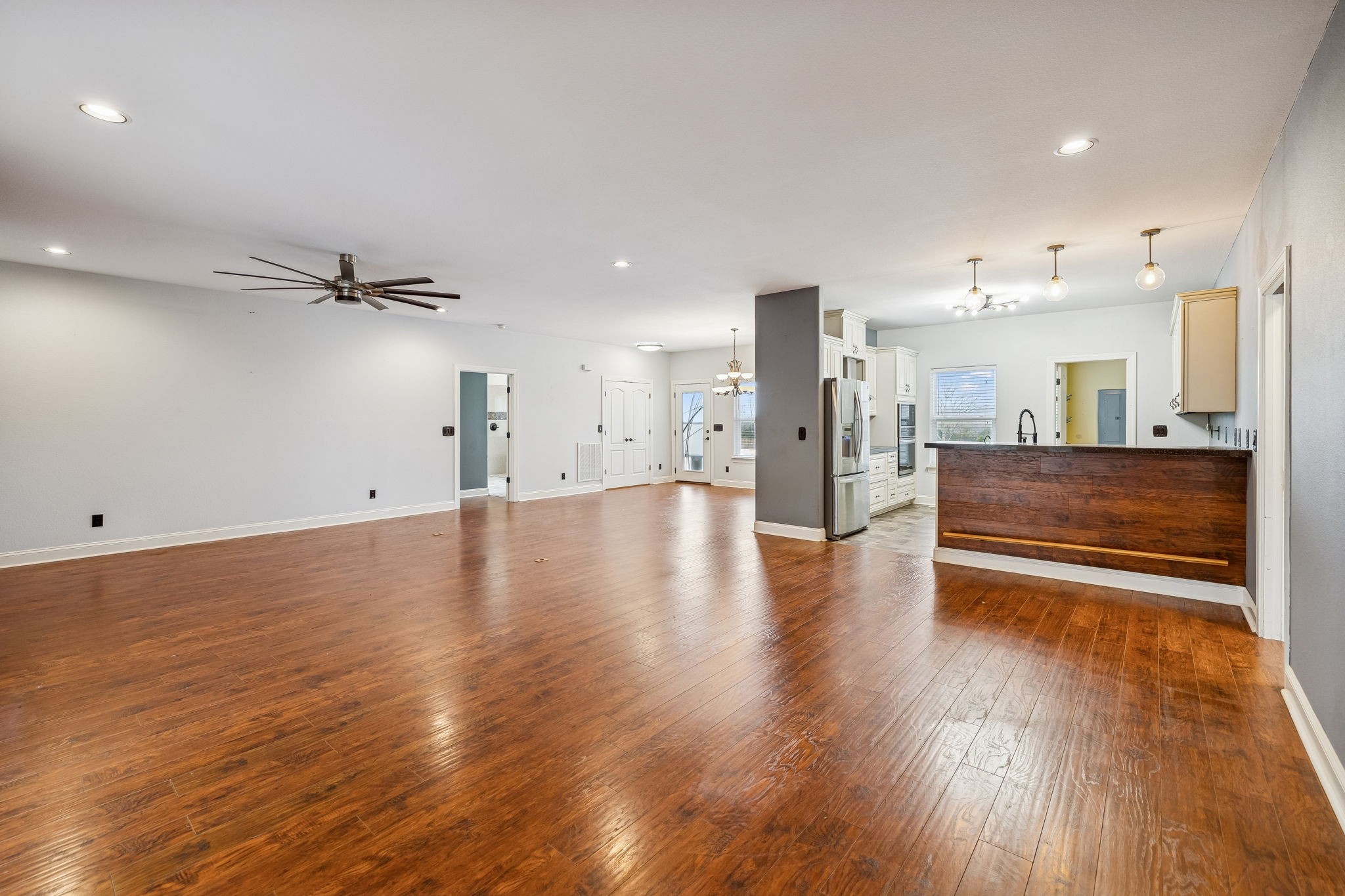 1970 Corinth Road Mount Juliet, TN 37122 - Photo 15 of 71 a view of a kitchen and a sink wooden floor