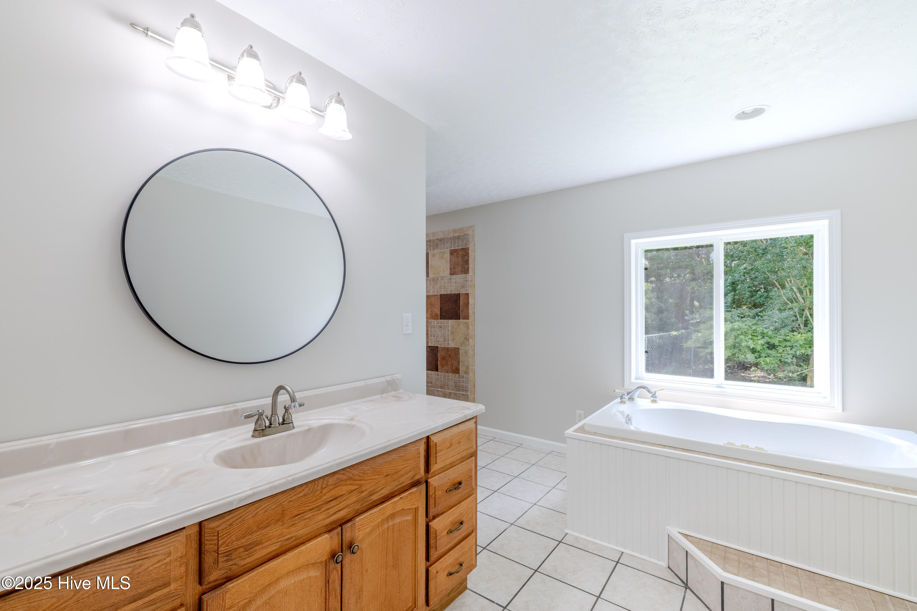 161 Howard Lane Swansboro, NC 28584 - Photo 51 of 56 "Her" side of the bath suite features a step-up garden soaking tub.