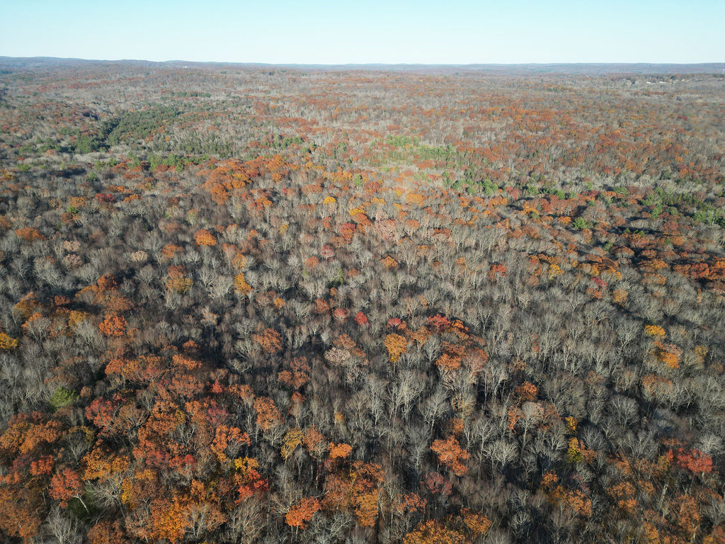 Middle Turnpike Storrs Mansfield, CT 06268 - Photo 12 of 15 an aerial view of house with yard and mountain view in back