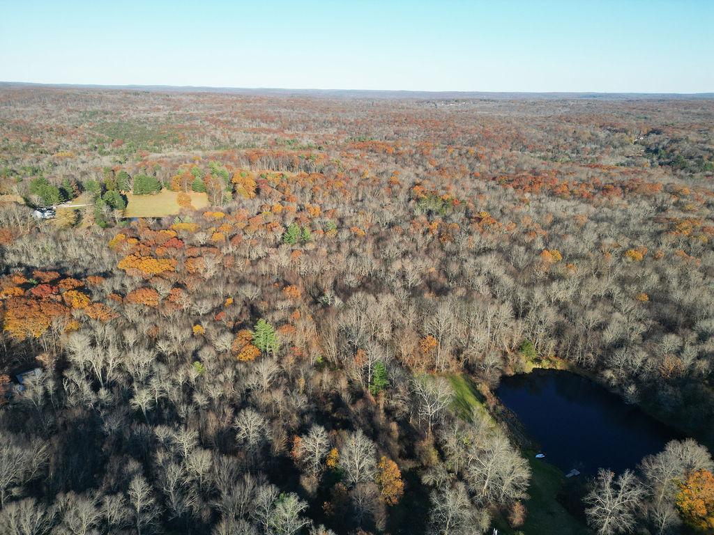 Middle Turnpike Storrs Mansfield, CT 06268 - Photo 5 of 15 an aerial view of house with yard and mountain view in back