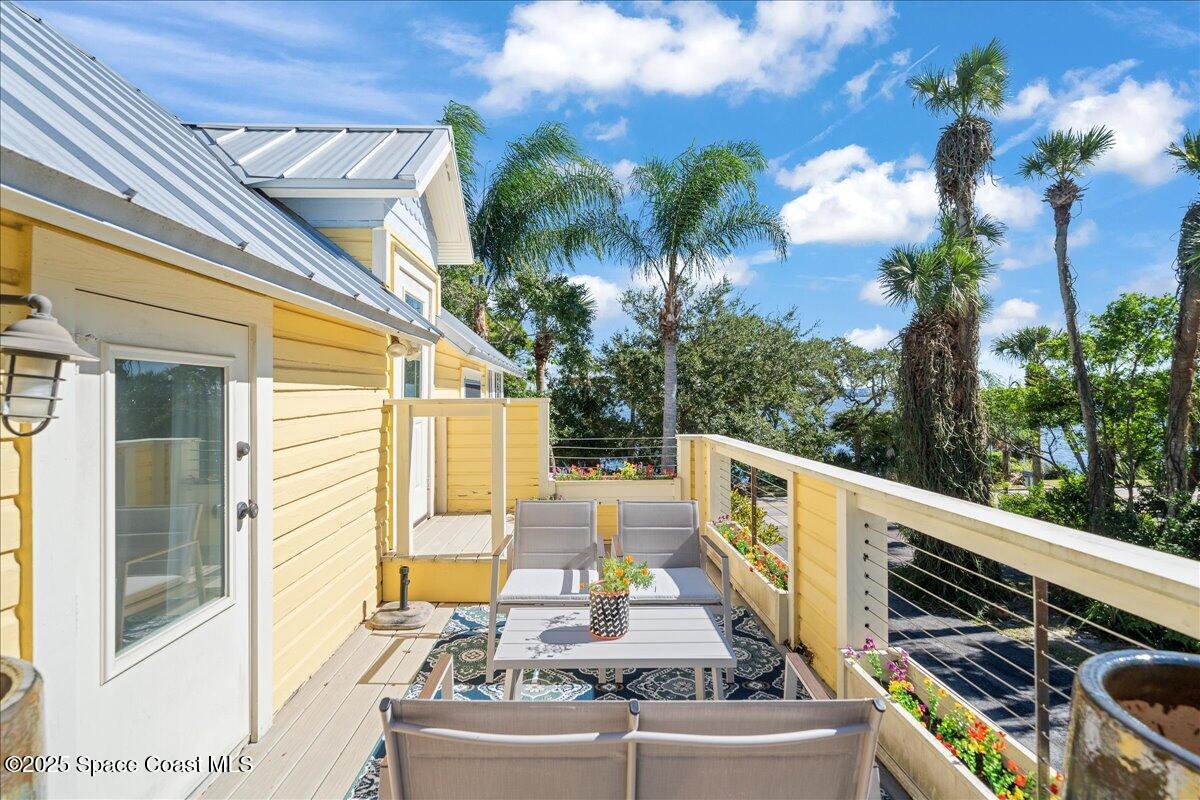 241 Indian River Drive Cocoa, FL 32922 - Photo 32 of 133 23-B1-Bedroom 1 Balcony