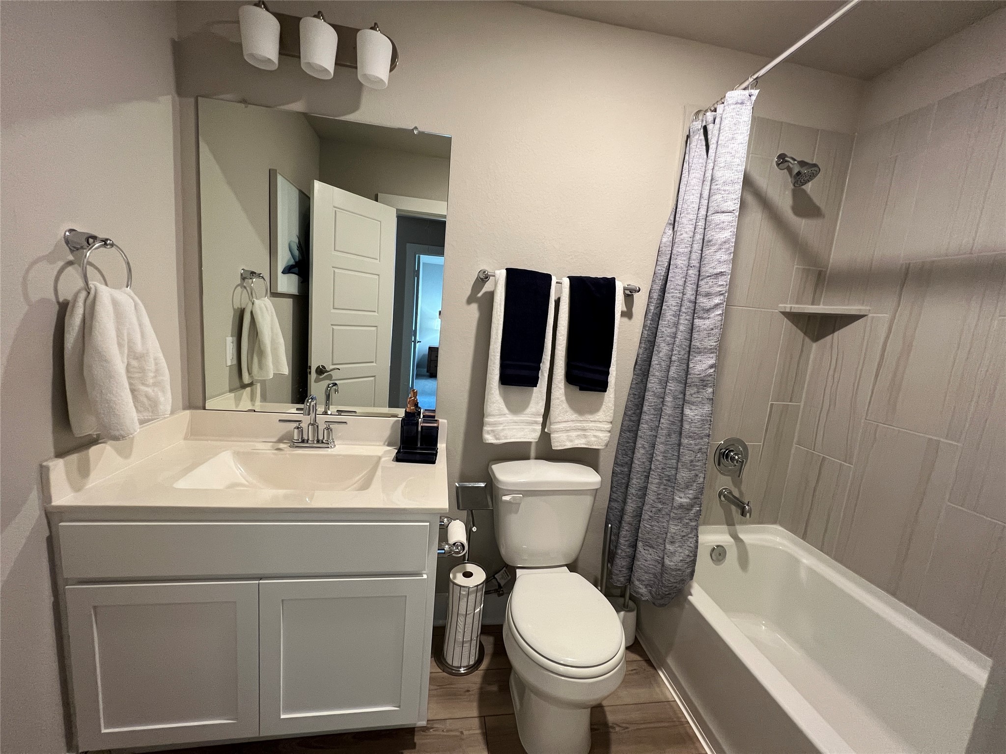 10542 Preserve Way Conroe, TX 77385 - Photo 13 of 26 a bathroom with a sink toilet and shower