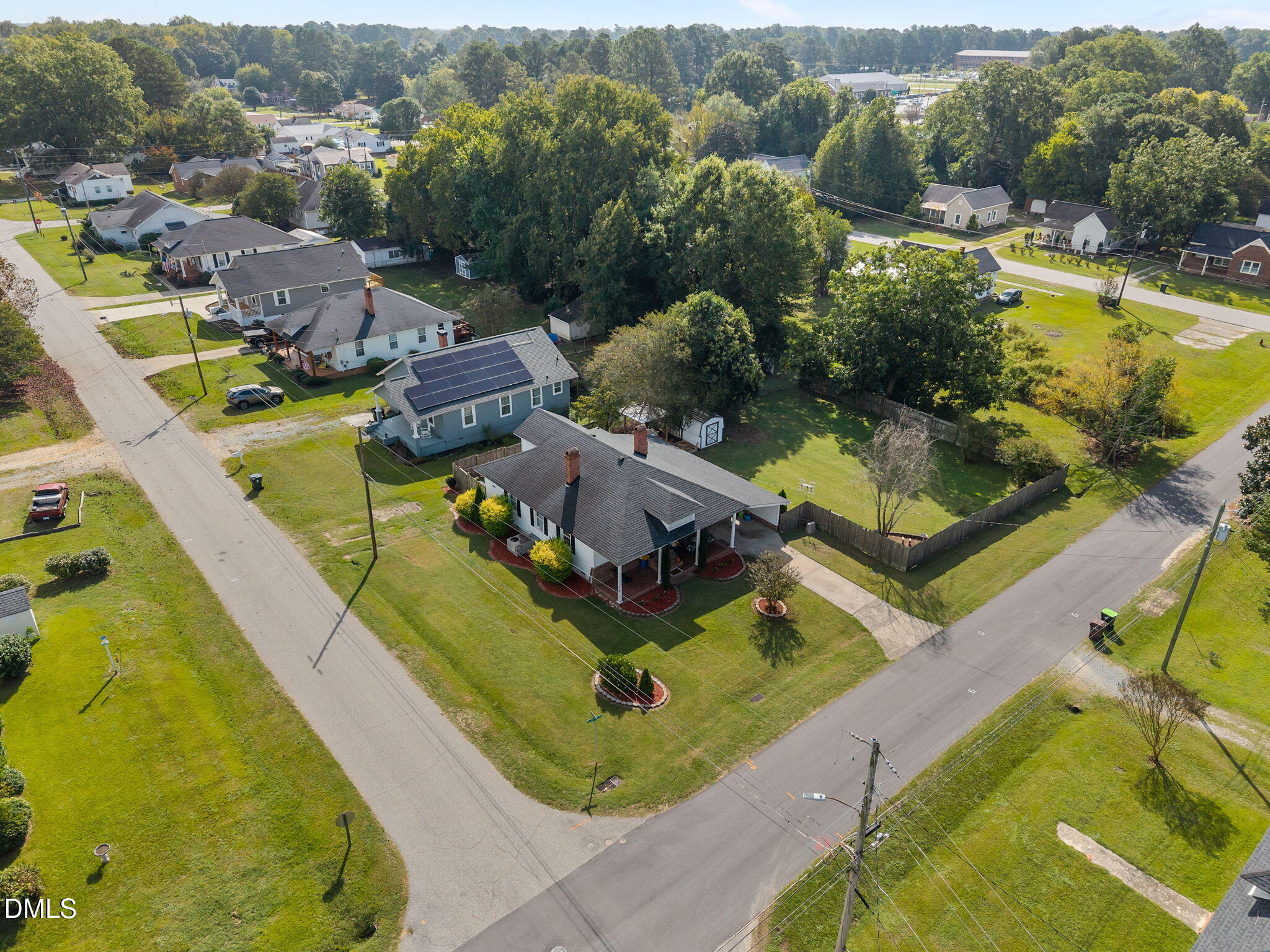 203 North 11th Street Erwin, NC 28339 - Photo 27 of 27 an aerial view of a swimming pool
