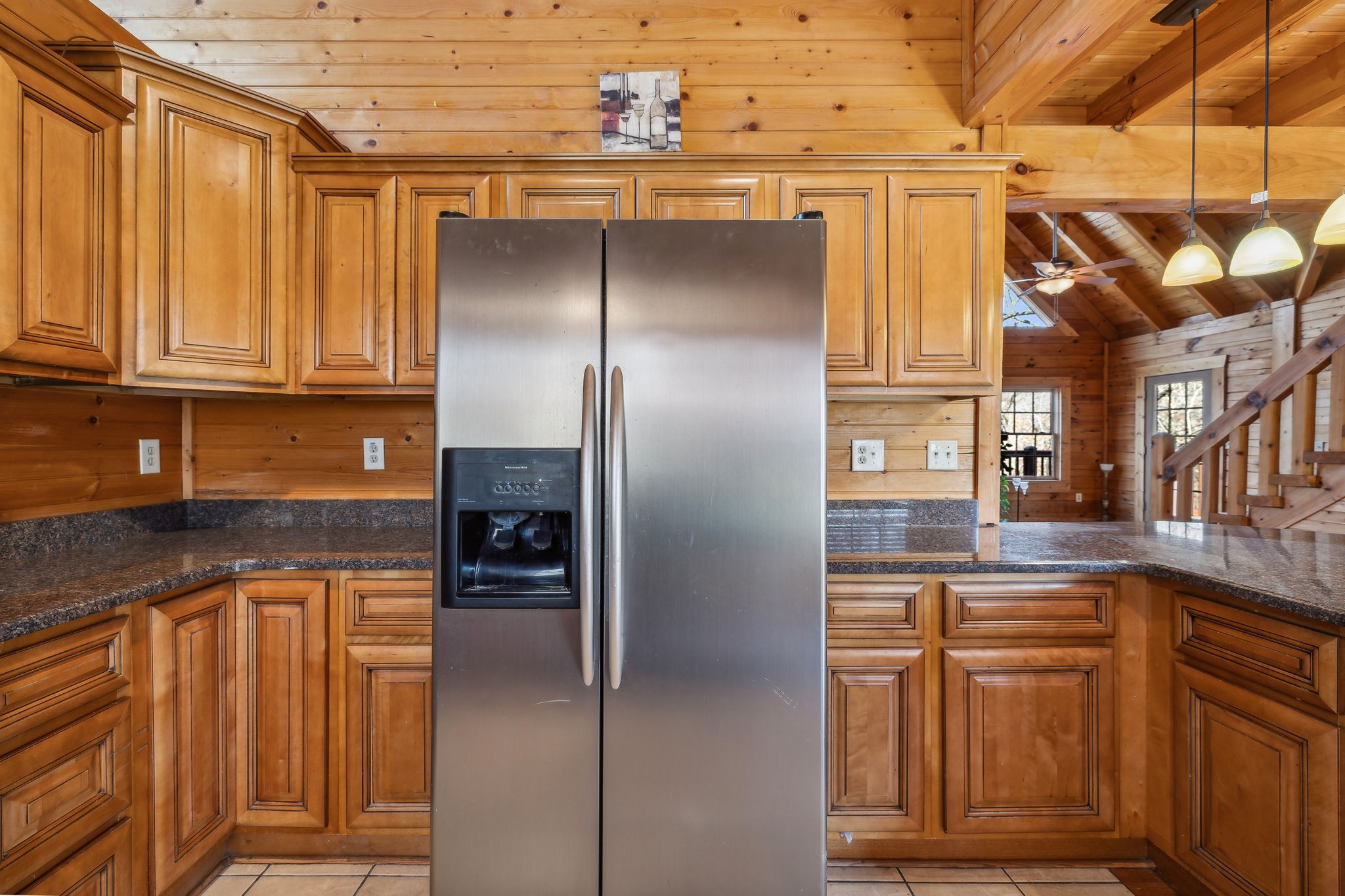 4485 Coconut Ridge Road Smithville, TN 37166 - Photo 11 of 33 a kitchen with stainless steel appliances granite countertop a refrigerator and a sink