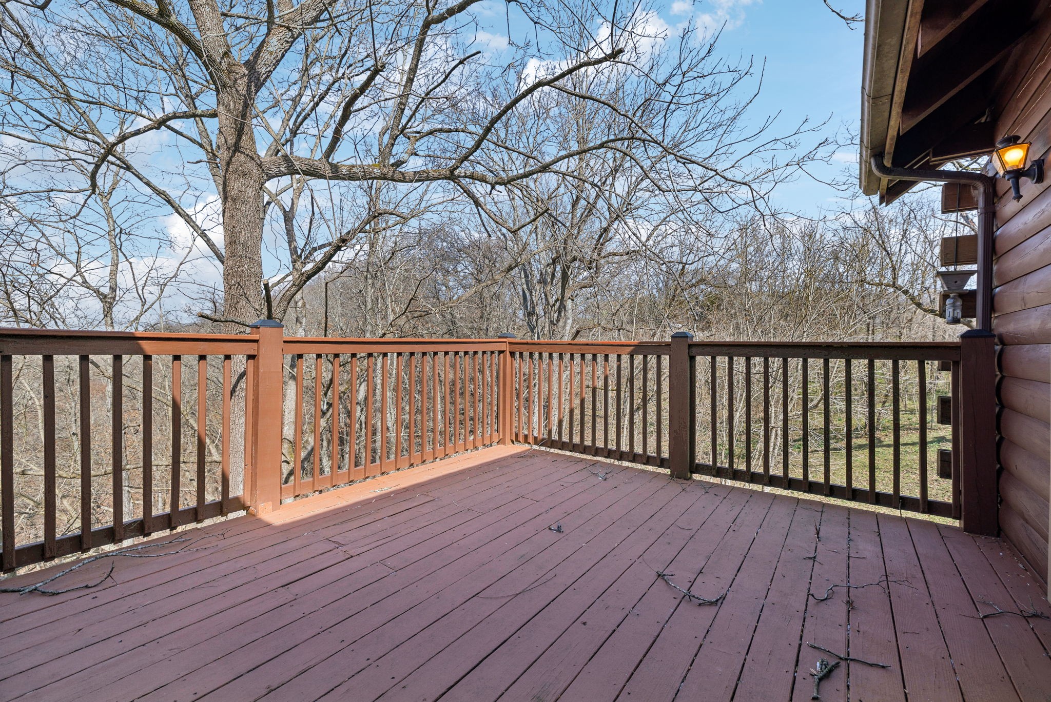 4485 Coconut Ridge Road Smithville, TN 37166 - Photo 26 of 33 a view of deck with wooden floor and fence