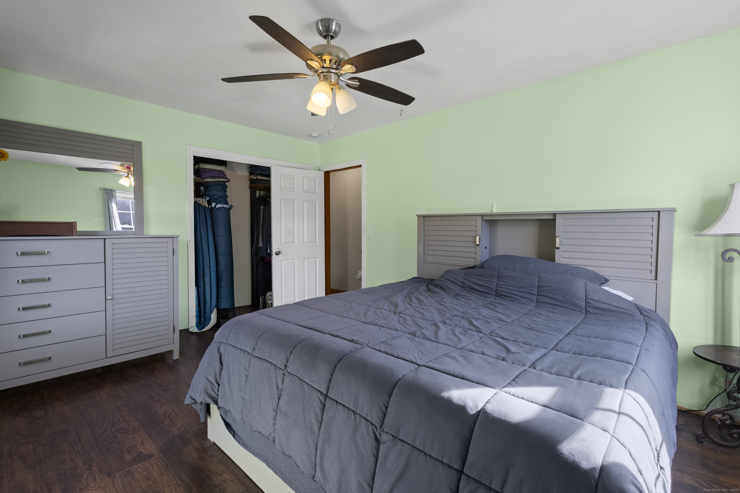 230 Cemetery Road Plainfield, CT 06374 - Photo 14 of 29 a bedroom with a large bed and closet