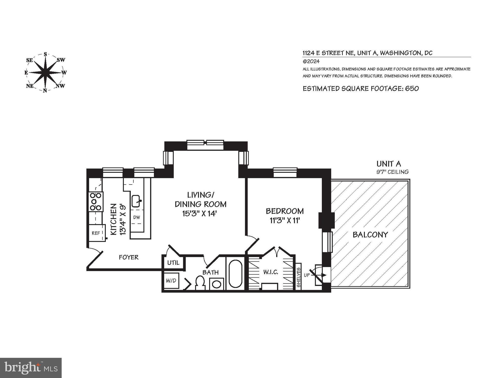 1124 E Street Northeast, Unit A Washington, DC 20002 - Photo 10 of 10 a picture of a book and a white bed