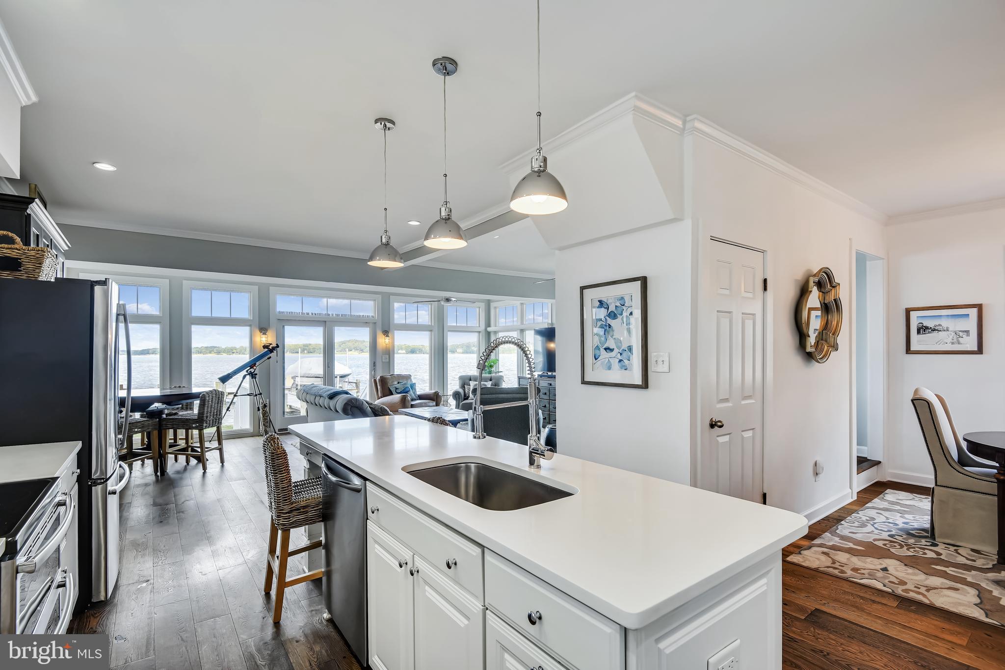 1069 Shore Acres Road Arnold, MD 21012 - Photo 18 of 108 kitchen to living room view
