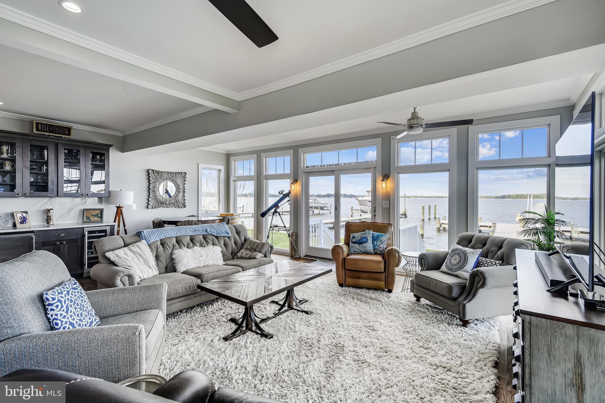 1069 Shore Acres Road Arnold, MD 21012 - Photo 29 of 108 Living area, Stunning views throughout