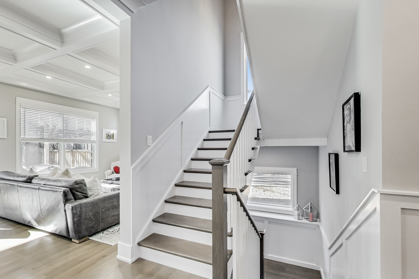 2425 Illinois Road Northbrook, IL 60062 - Photo 22 of 59 a view of entryway and hall with wooden floor