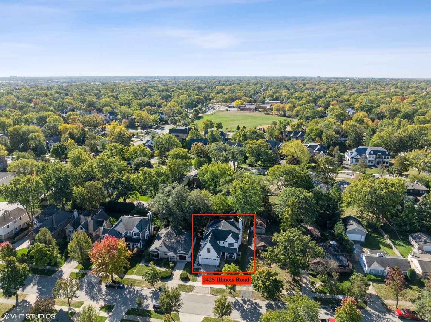 2425 Illinois Road Northbrook, IL 60062 - Photo 53 of 59 an aerial view of multiple house