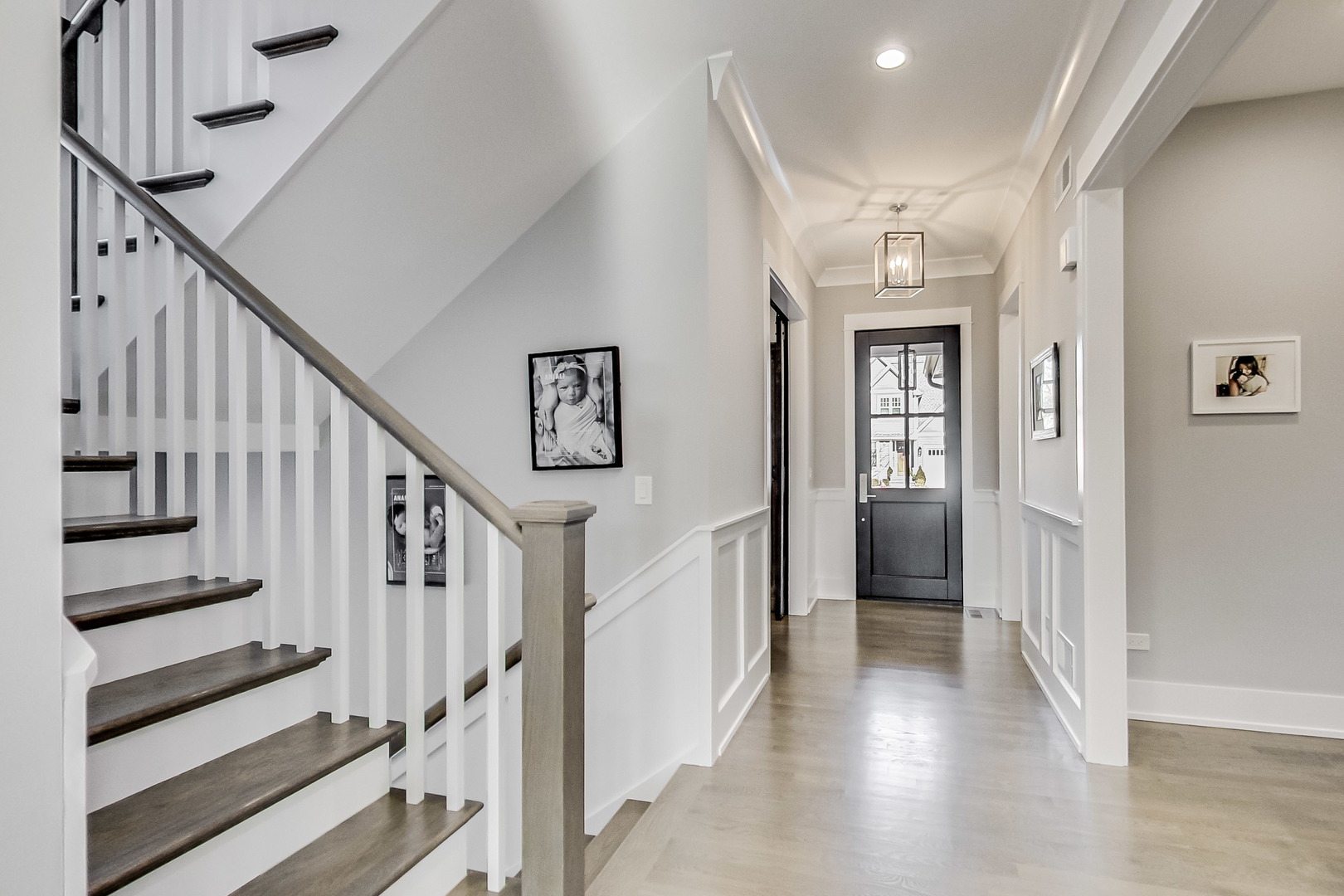 2425 Illinois Road Northbrook, IL 60062 - Photo 8 of 59 a view of entryway and hall with wooden floor