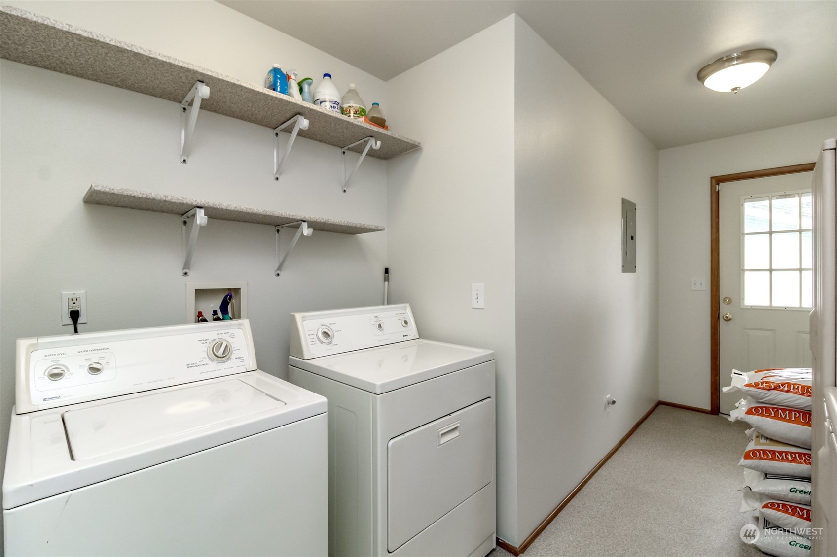 2401 Northeast 27th Street Renton, WA 98056 - Photo 19 of 24 a utility room with dryer and washer
