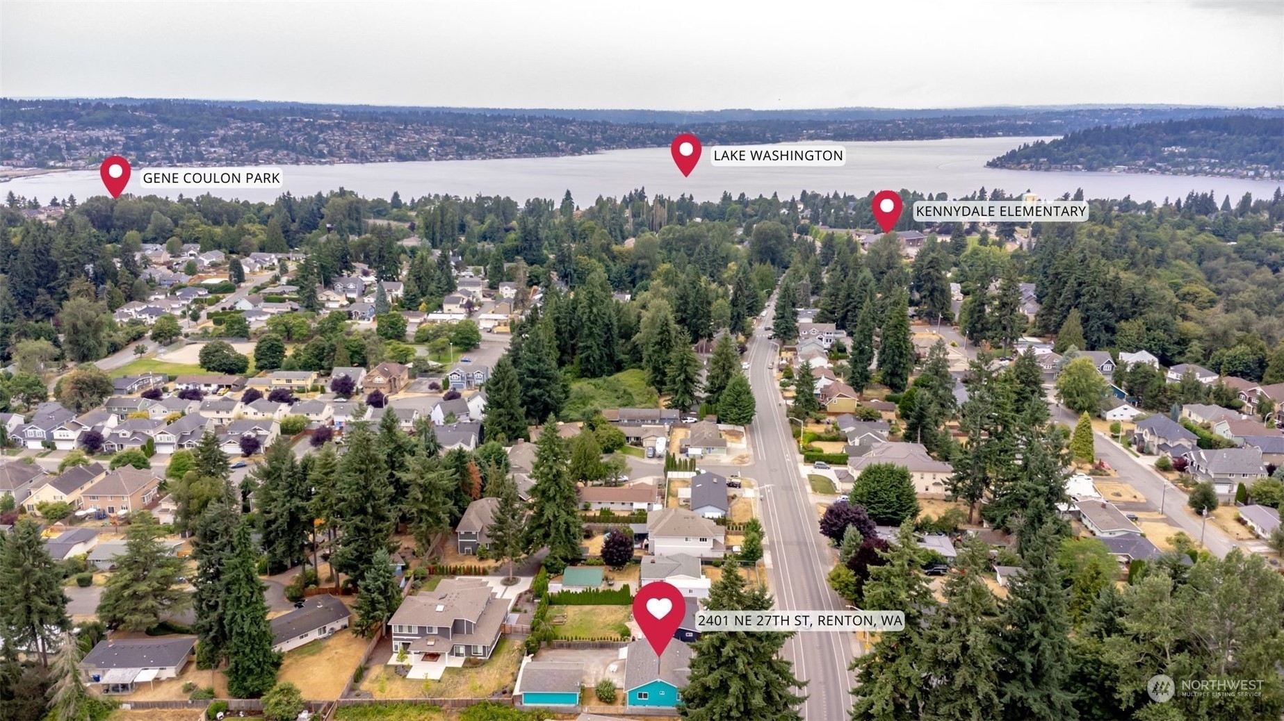 2401 Northeast 27th Street Renton, WA 98056 - Photo 23 of 24 a view of a city