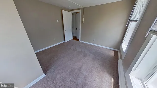 a view of empty room