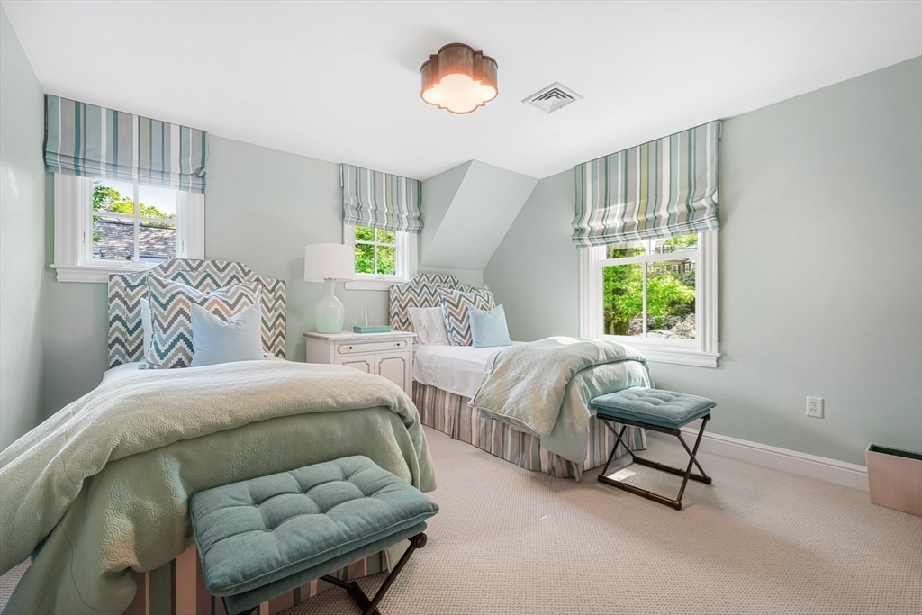 70 Old Farm Road Wellesley, MA 02481 - Photo 23 of 38 a bedroom with two beds and a window