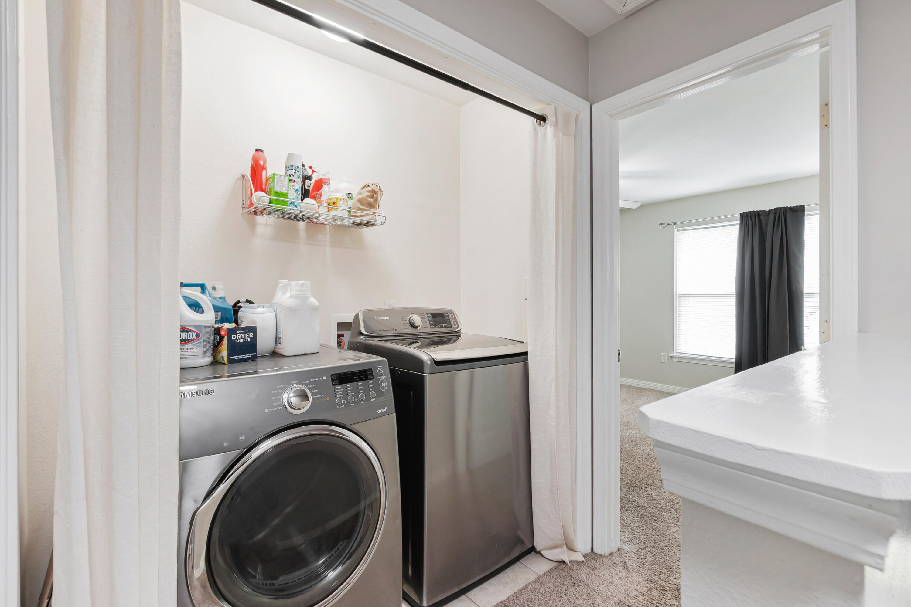 17 Southeast Shell Avenue, Unit C1 Fort Walton Beach, FL 32548 - Photo 18 of 24 a view of washer and dryer