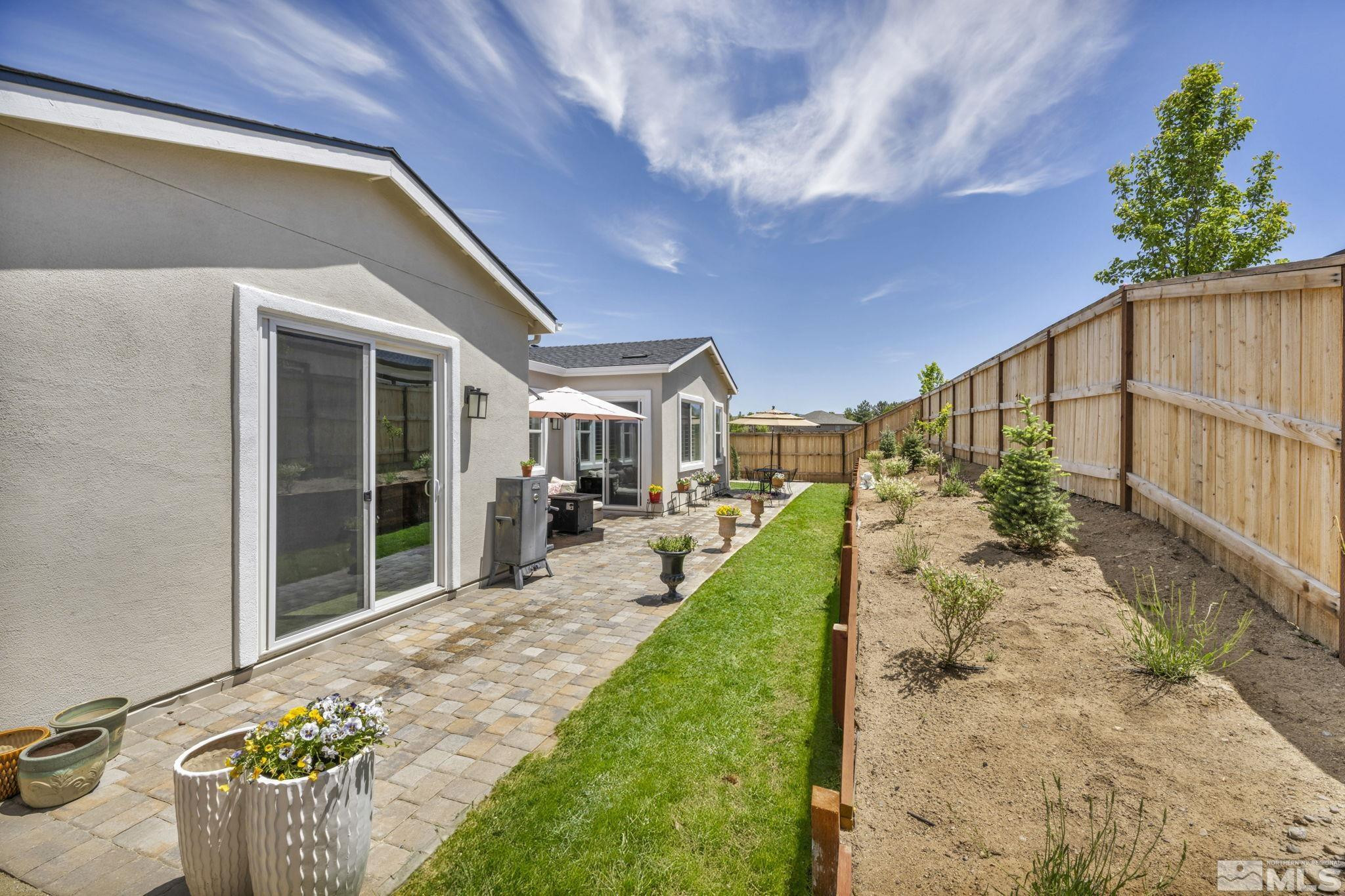 615 Sage Grouse Loop Stateline, NV 89449 - Photo 38 of 40 a view of a garden with patio
