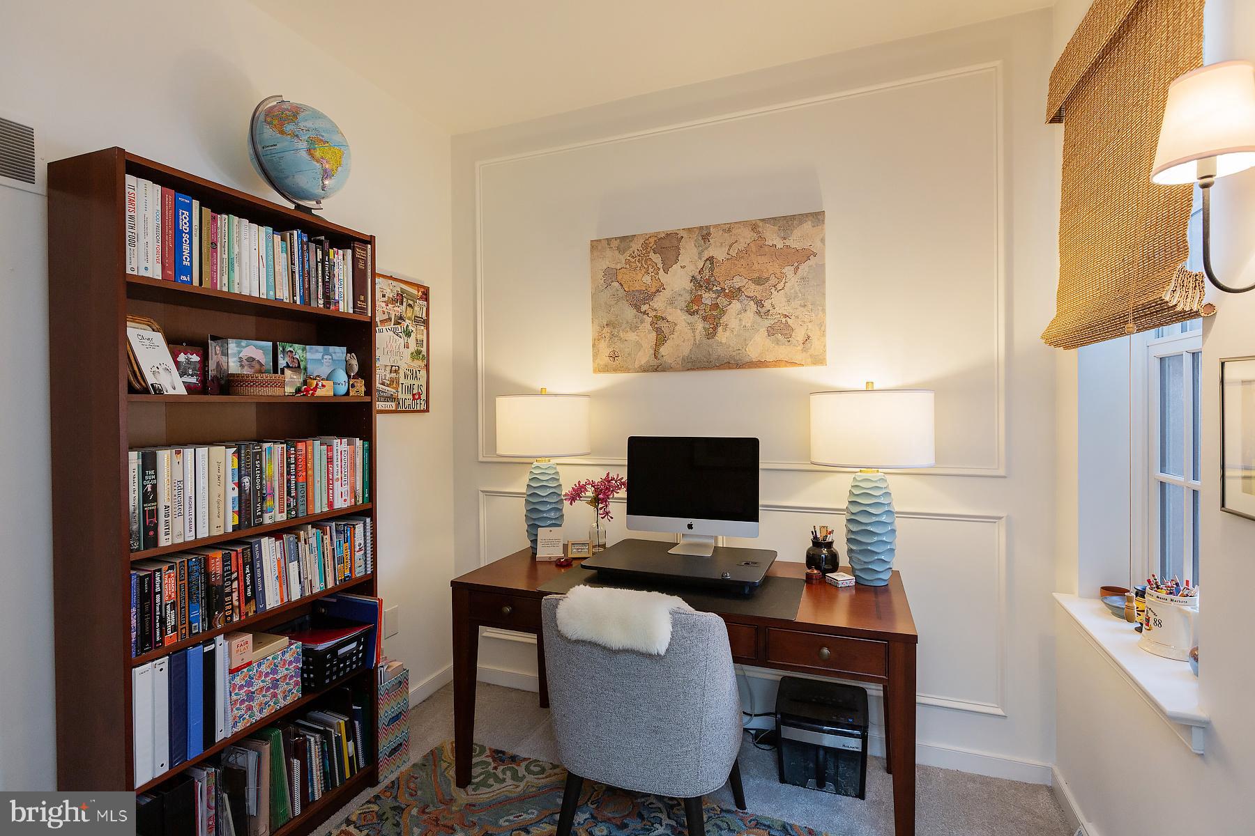 139 South Duke Street Lancaster, PA 17602 - Photo 26 of 43 a view of a workspace with bookshelf
