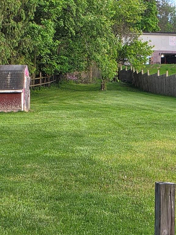 20 Jupiter Street Cecil, PA 15321 - Photo 8 of 8 a backyard of a house with plants and large trees