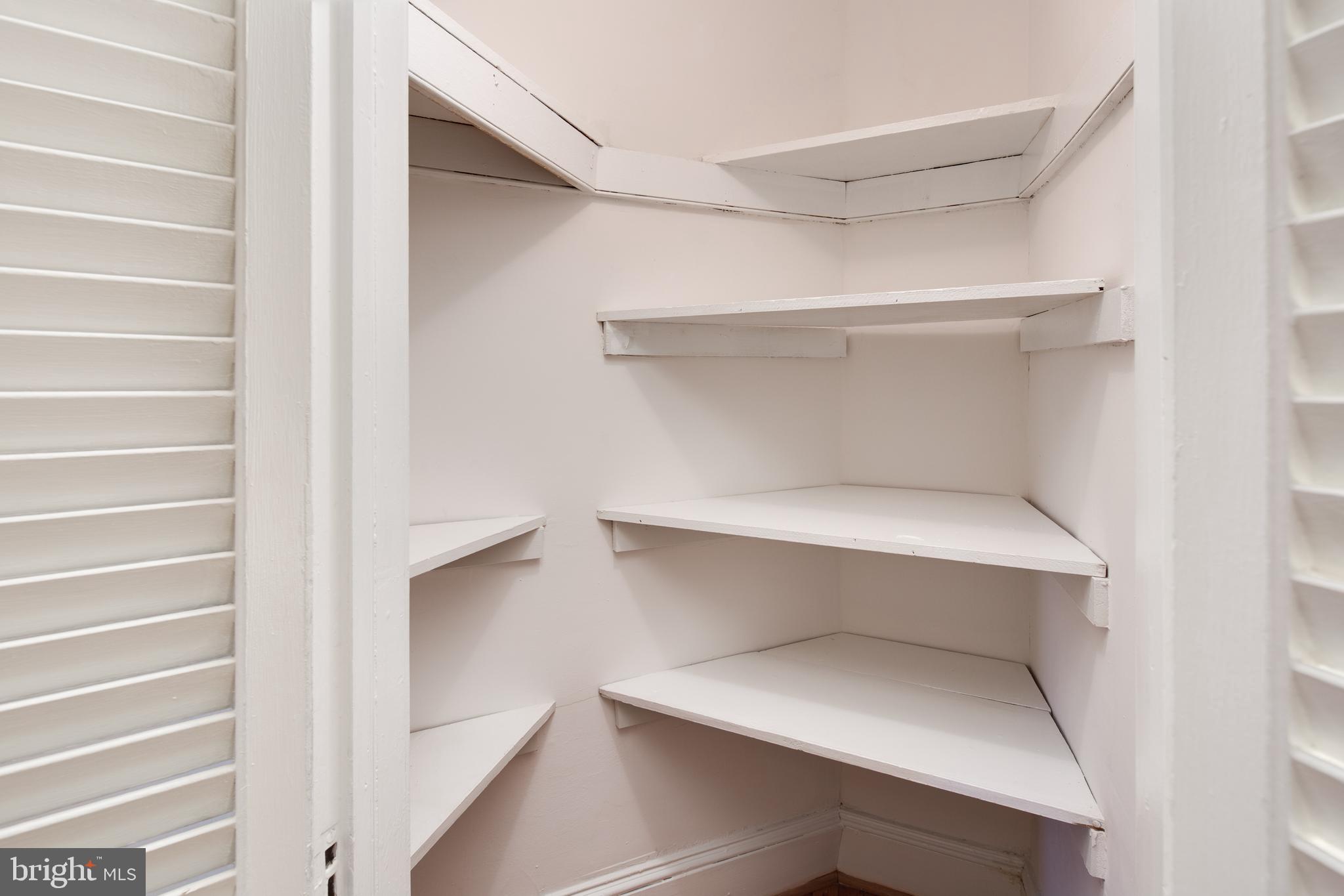 2707 Adams Mill Road Northwest, Unit 303 Washington, DC 20009 - Photo 11 of 30 a view of an empty walk in closet