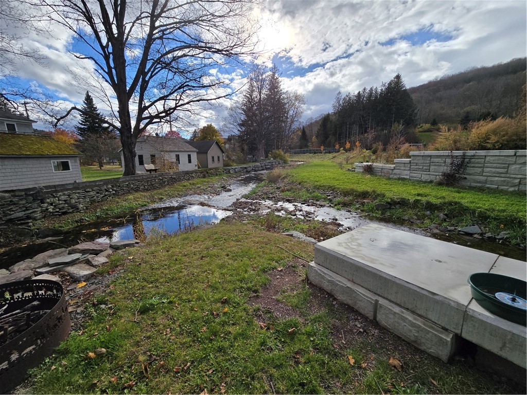 39 Delaware Avenue Andes, NY 13731 - Photo 29 of 38 Tremper Kill along the right; Liddle Brook rear