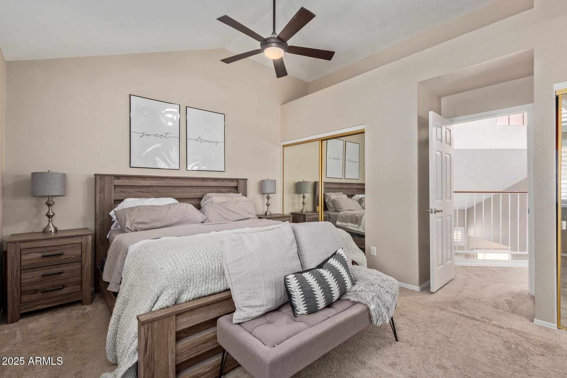 7716 South Rita Lane Tempe, AZ 85284 - Photo 17 of 31 a bedroom with furniture and a large window