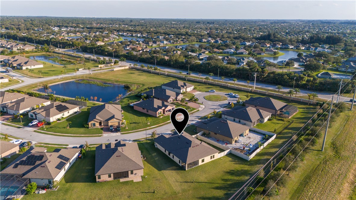 5760 1st Road Vero Beach, FL 32968 - Photo 36 of 36 an aerial view of residential houses with outdoor space