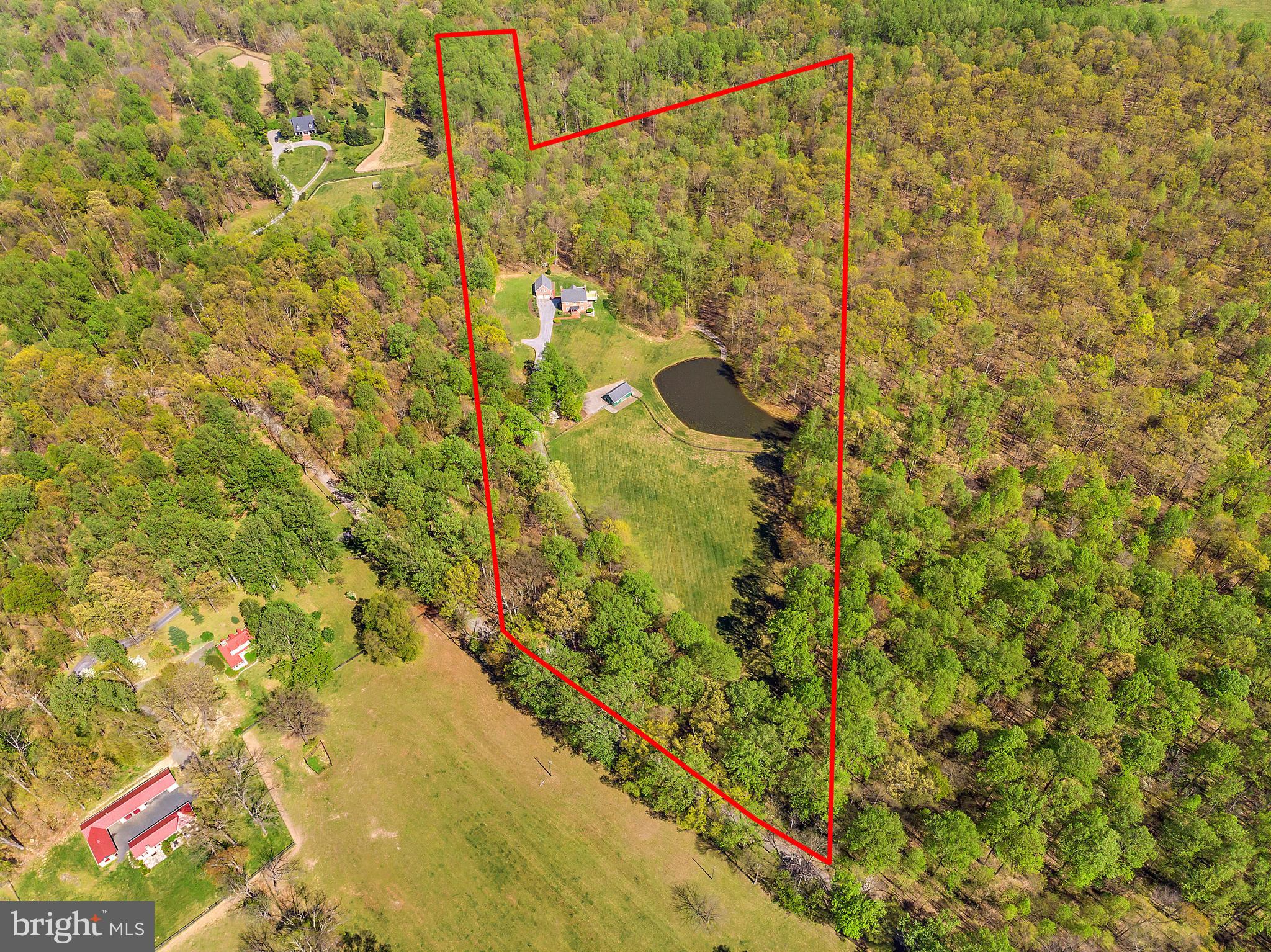3651 Prince Road Marshall, VA 20115 - Photo 3 of 35 Aerial View