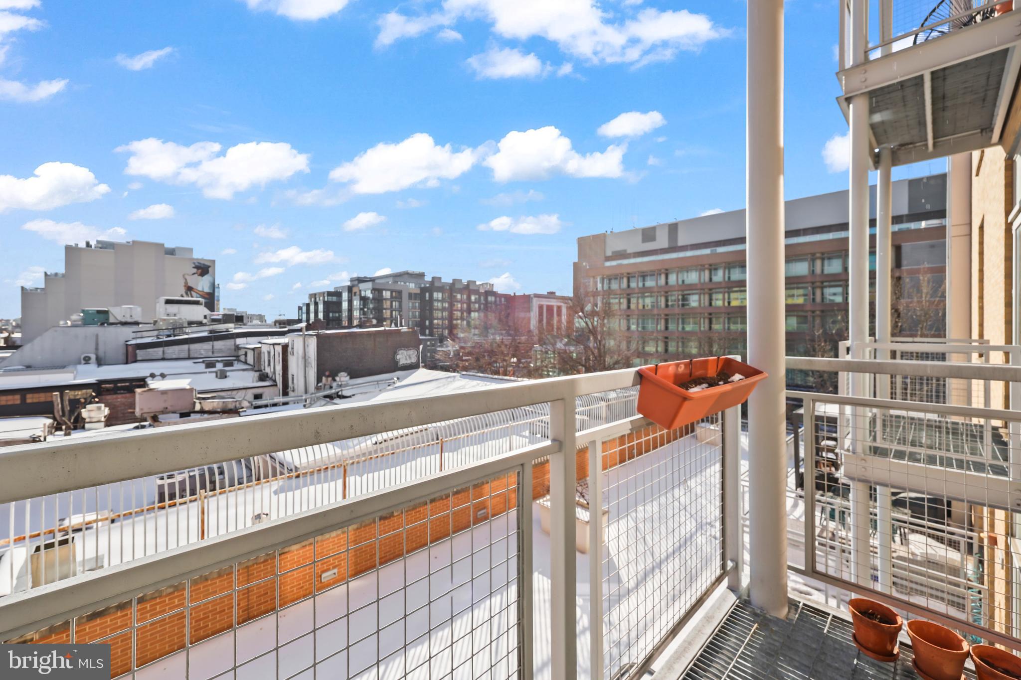 1390 V Street Northwest, Unit 307 Washington, DC 20009 - Photo 24 of 34 a view of balcony with city view