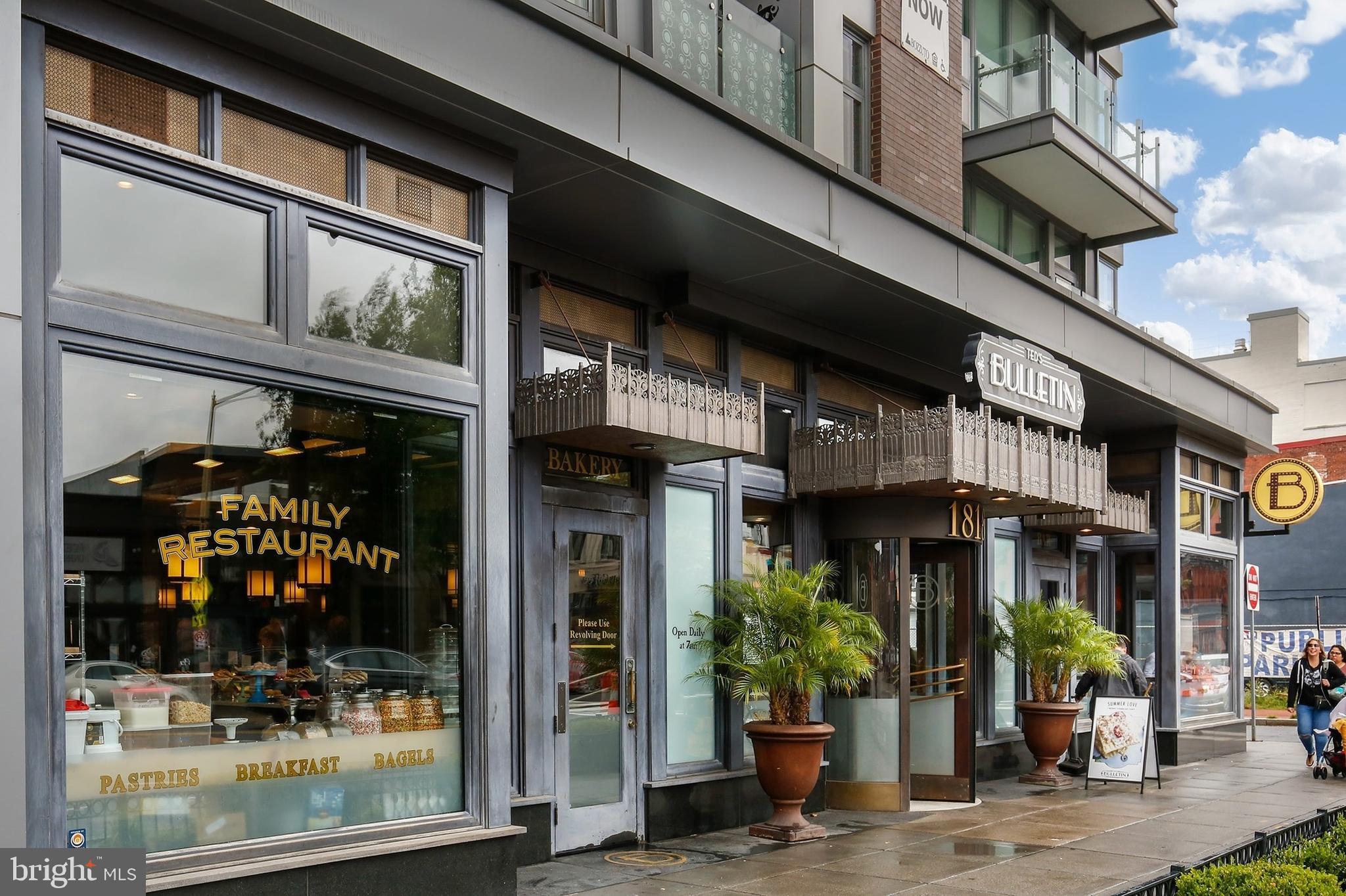 1390 V Street Northwest, Unit 307 Washington, DC 20009 - Photo 30 of 34 a front view of a building with street