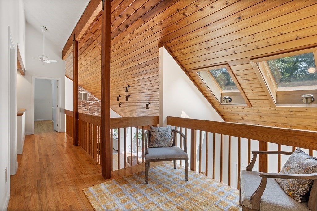 11 Farrar Road Lincoln, MA 01773 - Photo 20 of 37 a view of a balcony with wooden floor