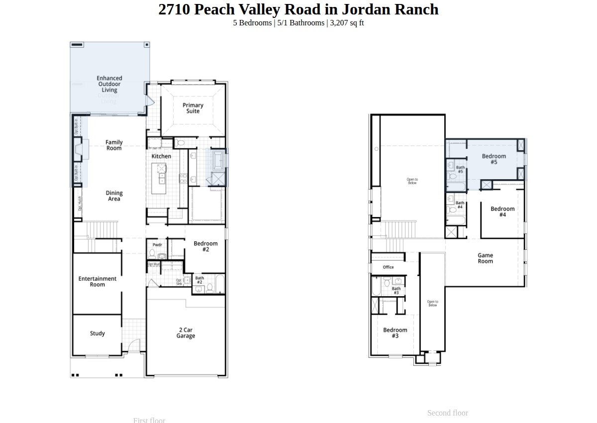 2710 Peach Vly Road Fulshear, TX 77423 - Photo 29 of 29 Spec Floorplan