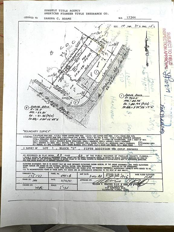 510 Marlyn Way Madeira Beach, FL 33708 - Photo 15 of 32 a picture of a picture of a bench