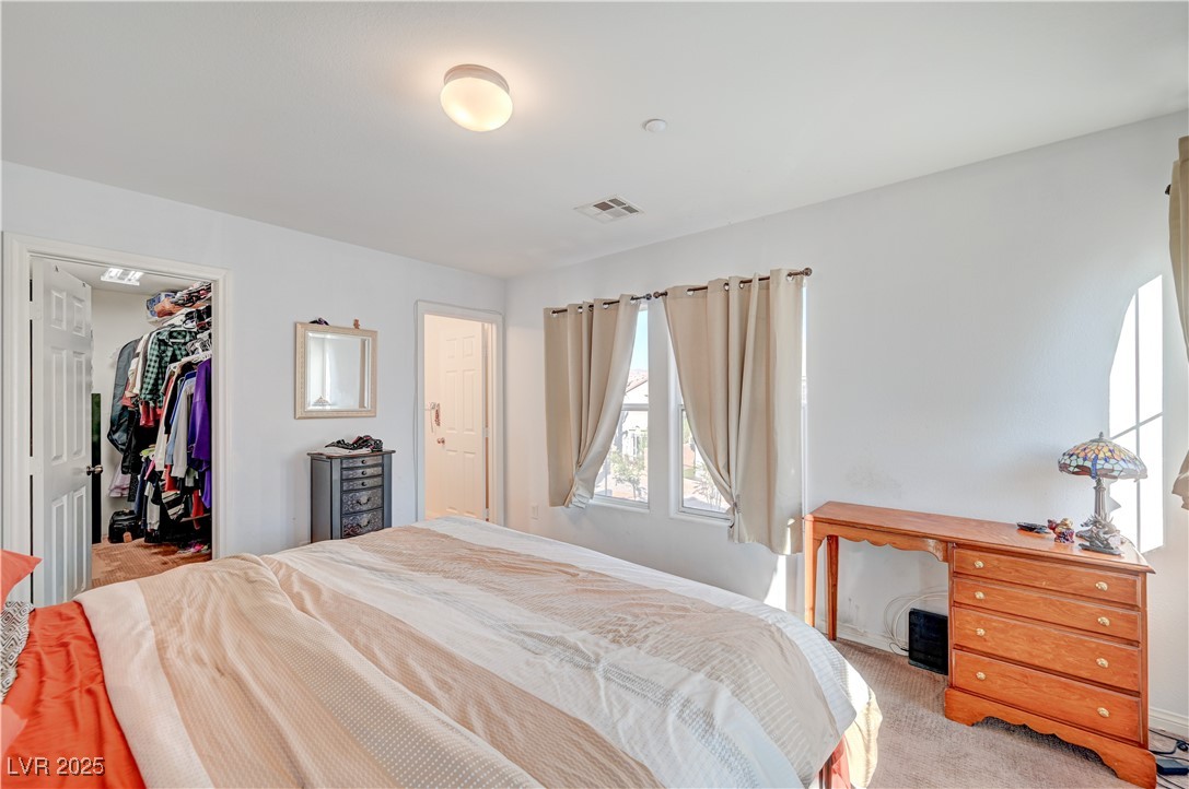 1168 Paradise River Road Henderson, NV 89002 - Photo 19 of 29 Carpeted bedroom with a spacious closet