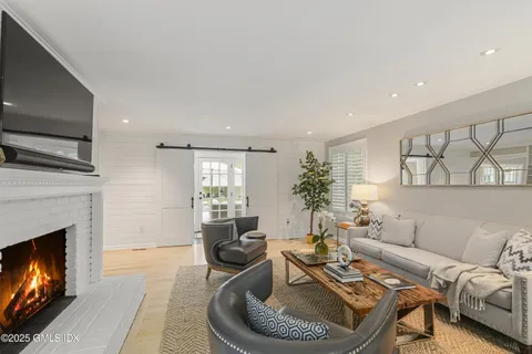 a workspace with furniture and window