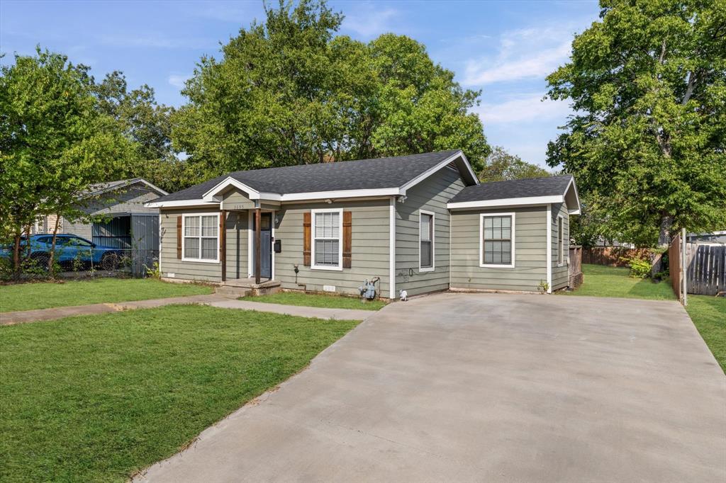 3605 Rolando Avenue Waco, TX 76711 - Photo 3 of 17 Siding exterior with white trim, wood shutters, and dark roofing