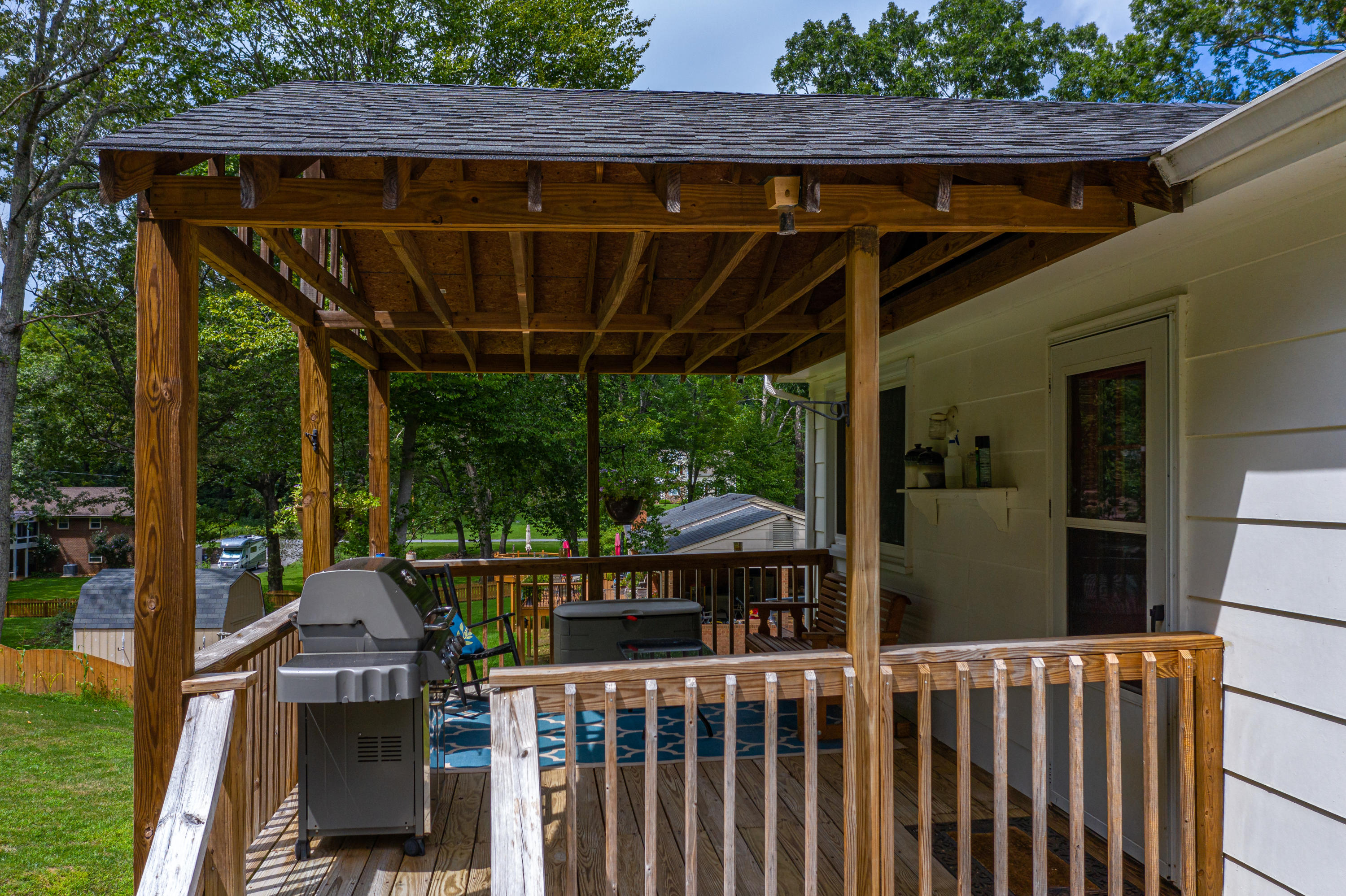 437 Pin Oak Drive Blue Ridge, VA 24064 - Photo 2 of 24 a view of a roof deck