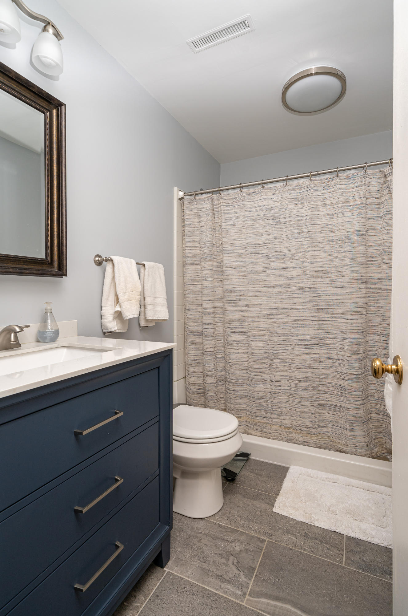 437 Pin Oak Drive Blue Ridge, VA 24064 - Photo 13 of 24 a bathroom with a sink a toilet and shower