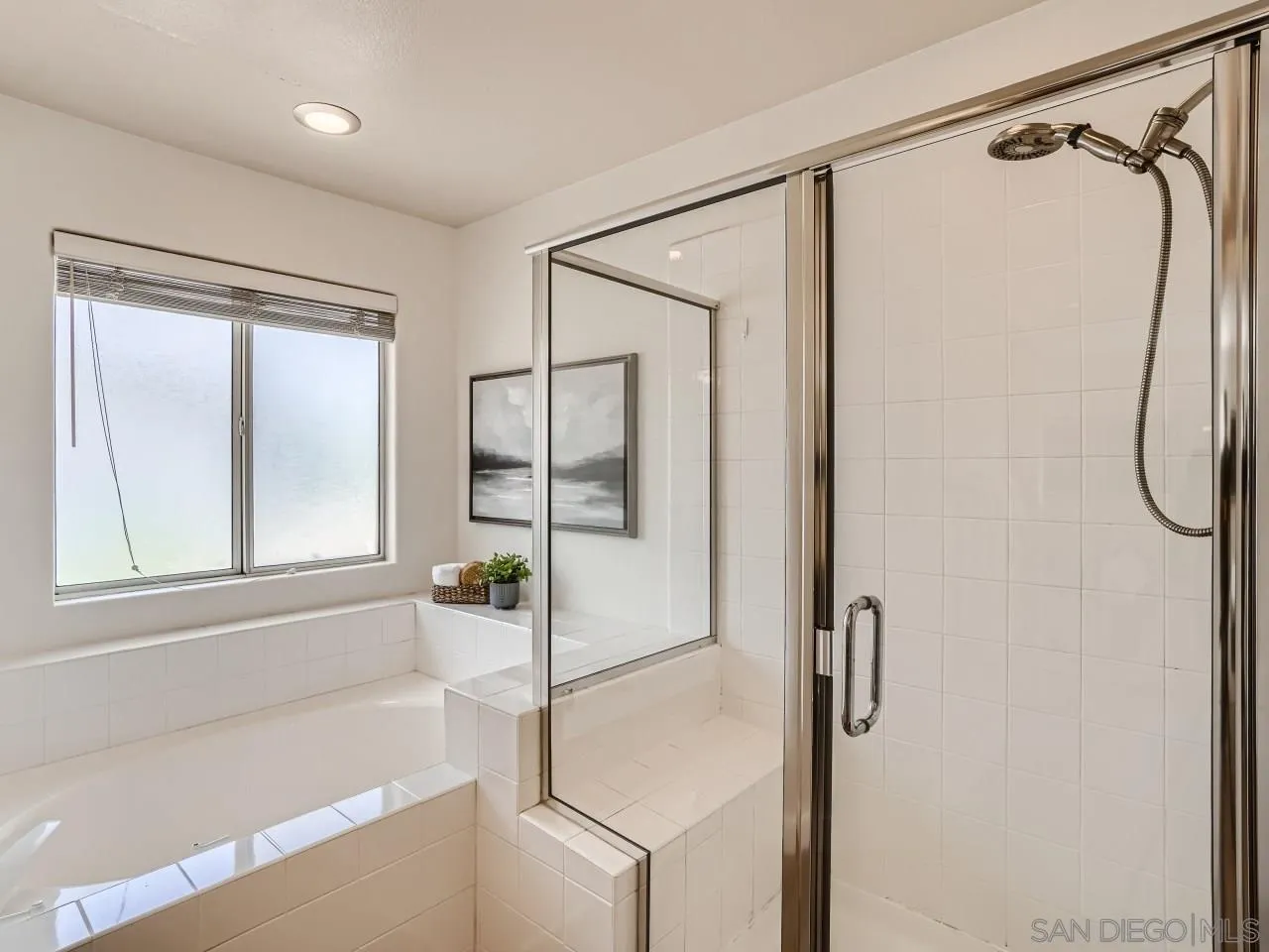 8515 Mesa Heights Road Santee, CA 92071 - Photo 20 of 28 a bathroom with a shower and a window