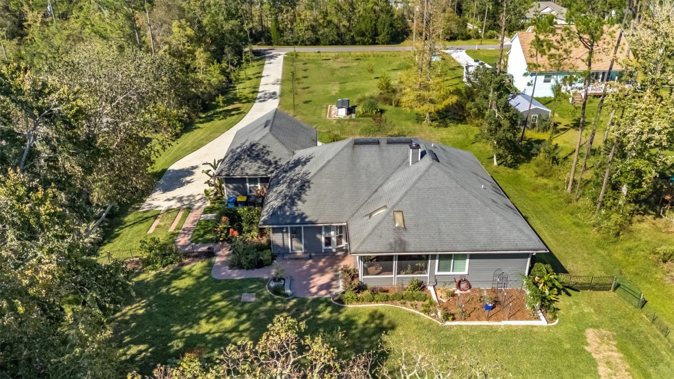 1250 Gum Leaf Road Jacksonville, FL 32226 - Photo 45 of 50 an aerial view of a house with a yard basket ball court and outdoor seating