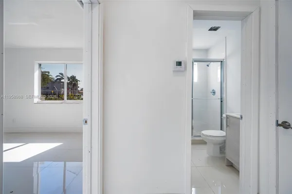 a bathroom with a toilet