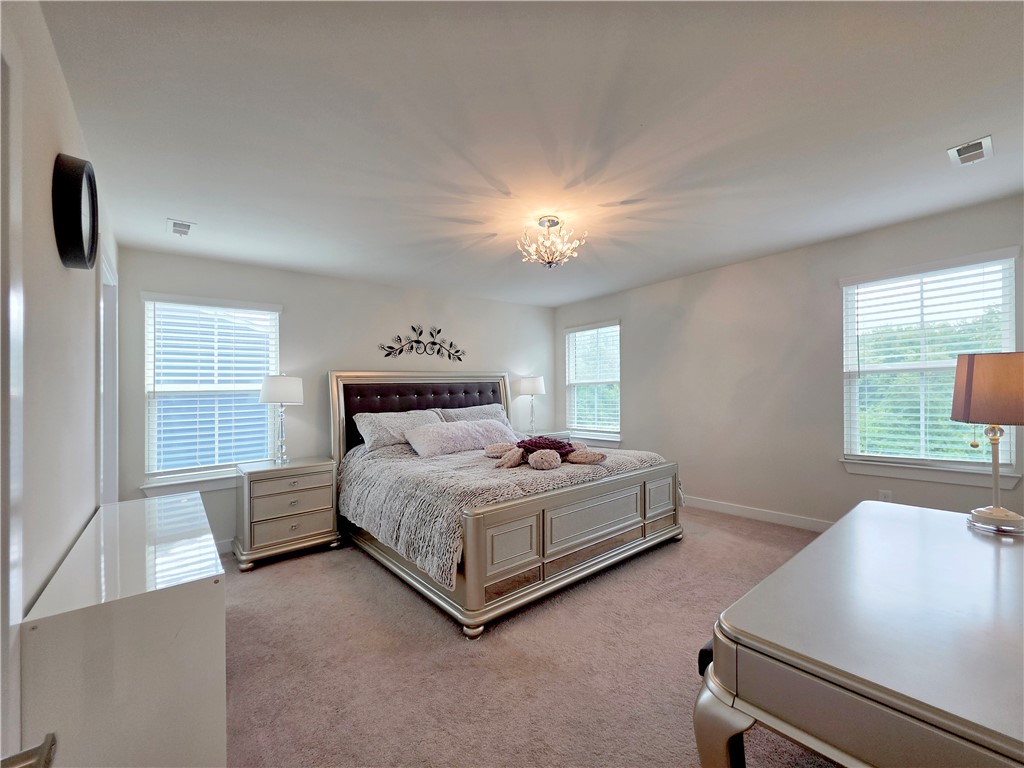 224 Bronson Ridge Anderson, SC 29621 - Photo 15 of 42 Ample windows invite natural light into this spacious primary bedroom.
