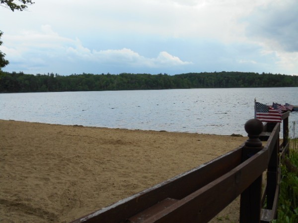 8 Victoria Avenue Rutland, MA 01543 - Photo 27 of 30 a view of a lake with houses in the back