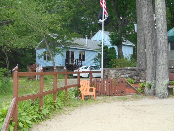 8 Victoria Avenue Rutland, MA 01543 - Photo 28 of 30 a view of a house with backyard sitting area and garden