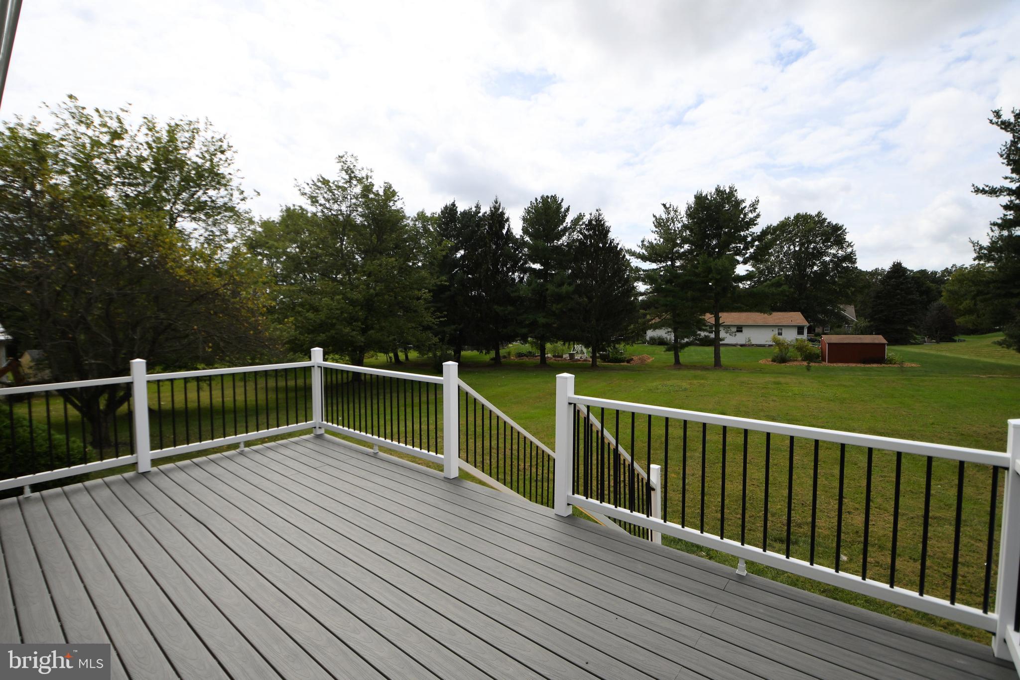 412 Allentown Road Souderton, PA 18964 - Photo 48 of 80 Deck & View of Rear Yard