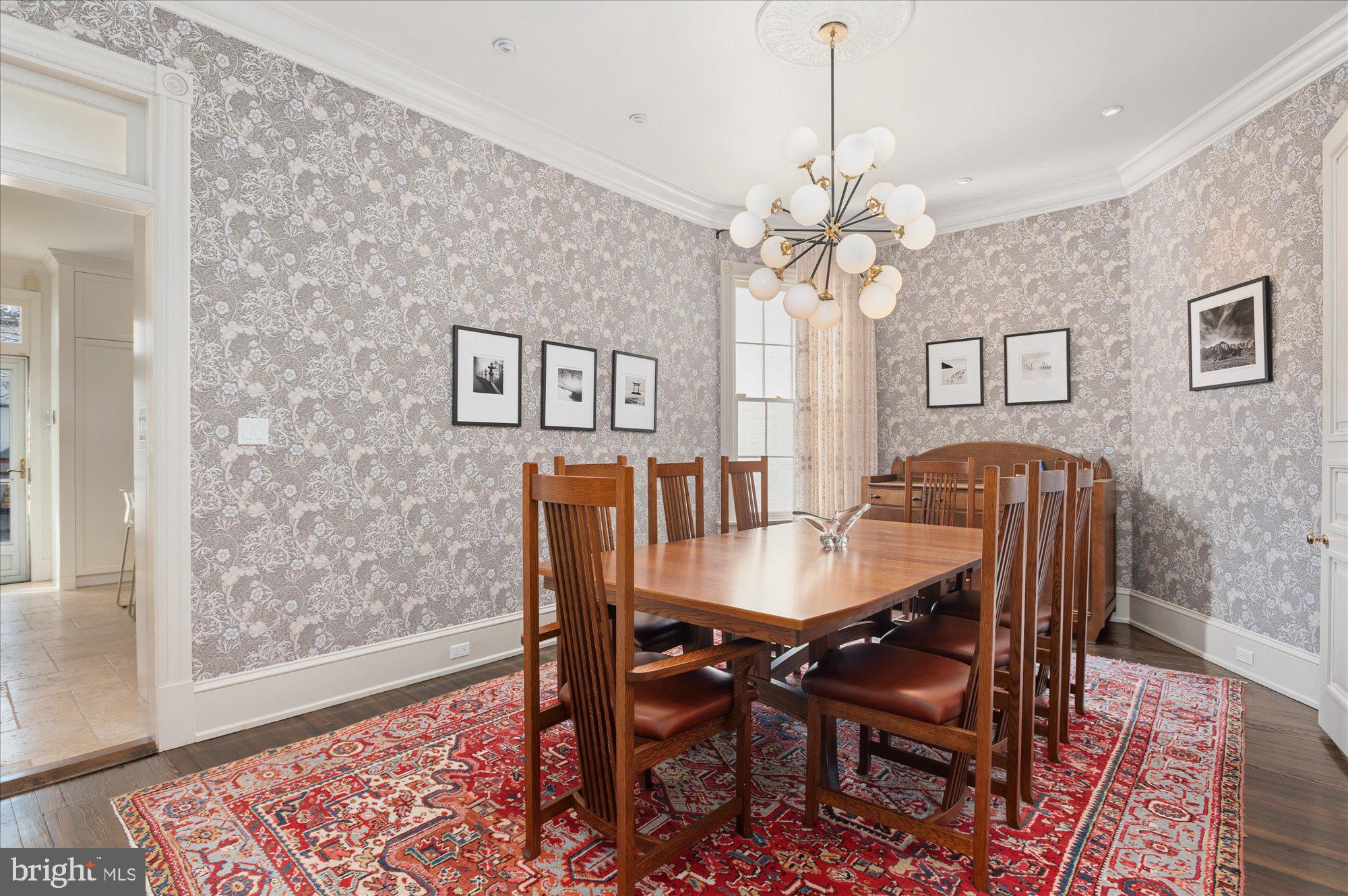 1615 35th Street Northwest Washington, DC 20007 - Photo 12 of 43 Dining room