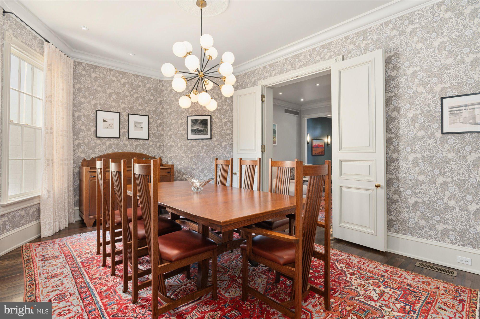 1615 35th Street Northwest Washington, DC 20007 - Photo 13 of 43 Dining room